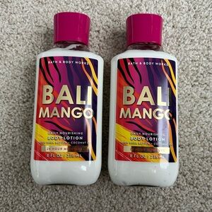 2-Pack Bath & Body Works BALI MANGO Daily Nourishing Body Lotion Moisturizer 8oz